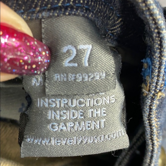 Anthropologie | Level 99 Wide Leg Flare Jeans - Picture 6 of 8